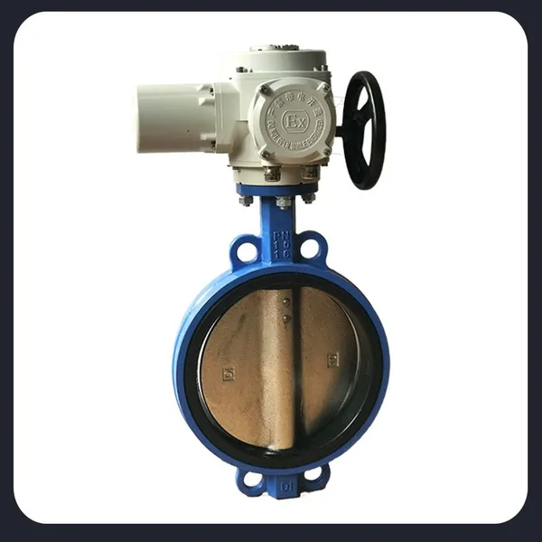 Electric Butterfly Valve Electric Actuator DN25 Aluminium Alloy Box photo-2