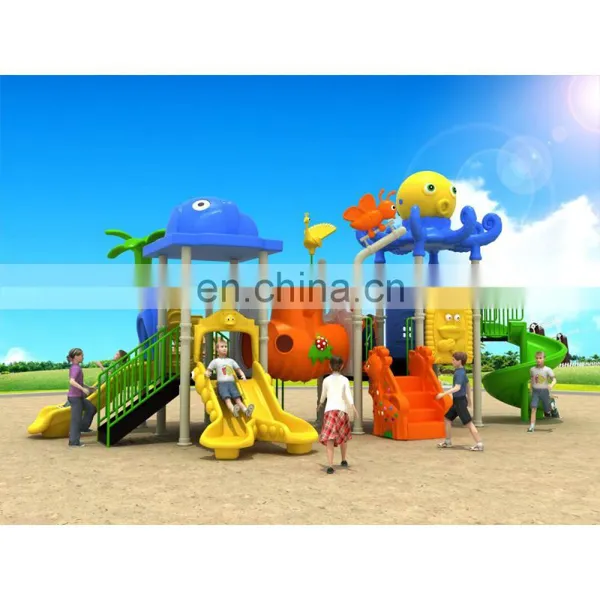 Kids Outdoor Plastic Large Playground Equipment Children Outdoor Playground photo-4