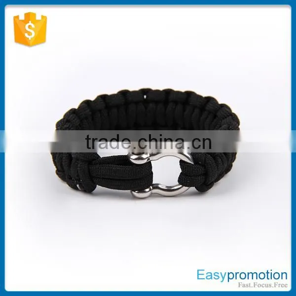 Hot Promotion Paracord Survival Bracelet With Log/adjustable Survival Bracelet Wholesale photo-6