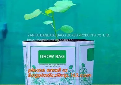 Greenhouse Horticulture Garden Bags Nursery Bags Plants Grow Bags Biodegradable Fabric Pots/Bag Plants Pouch Home Garden photo-2