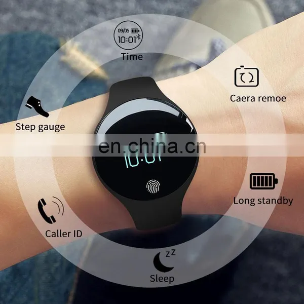 SANDA SD01 Unisex Smart Reloj LED Clock Waterproof Reminder Functional Outdoor Intelligent Wrist Watches photo-2
