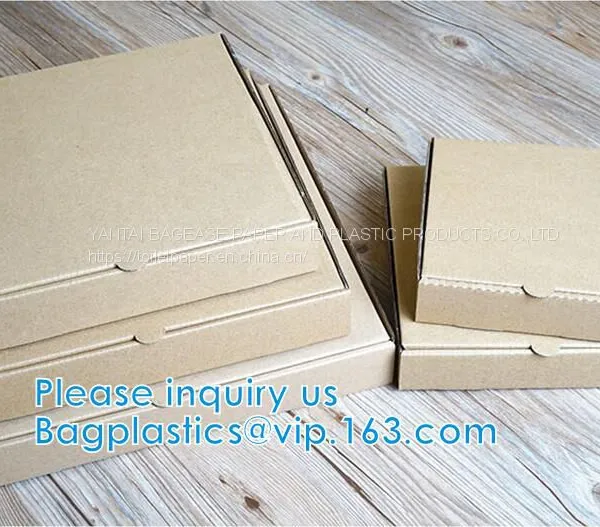 Cheap Pizza Boxes Wholesale/Custom Pizza Box/Pizza Box Design,food Packaging Corrugated Wholesale Pizza Boxes Bagease photo-4