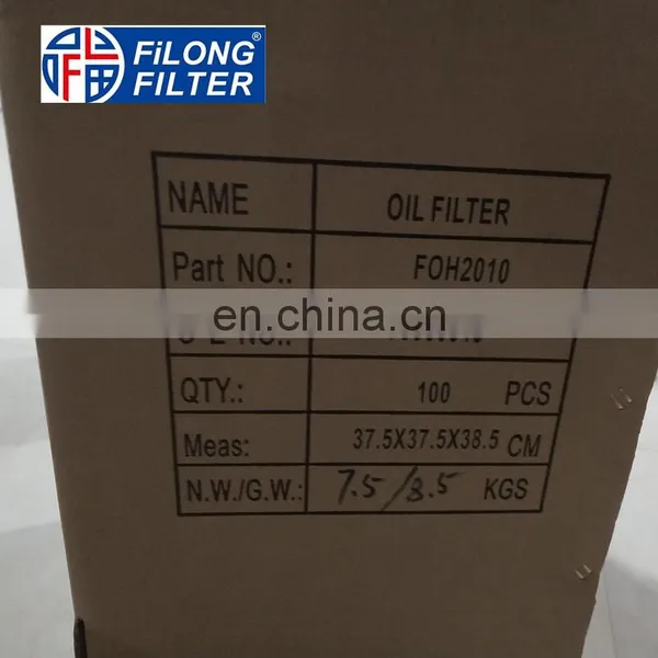 FILONG Manufacturer Oil Filter Element FOH-2010 5650342 73500049 HU713/1X OX371D OE670 CH9713ECO SH4794P L330 E60HD110 photo-4