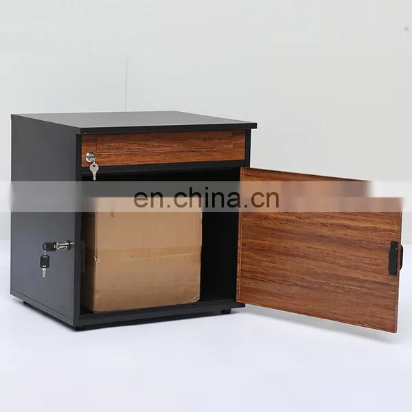 Outdoor Galvanized Steel Fashionable Design Powder Coating Standing Drop Box Parcel Box photo-3