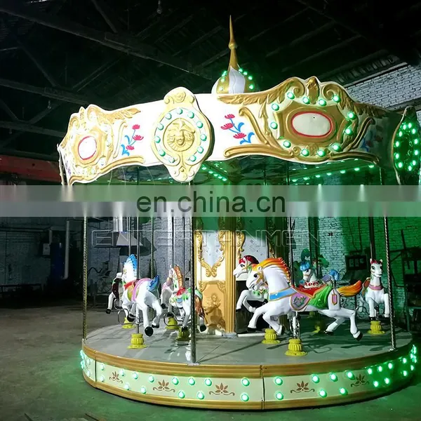Commercial Carousel Horse Amusement Park Carousel Rides Hot on Sale photo-2