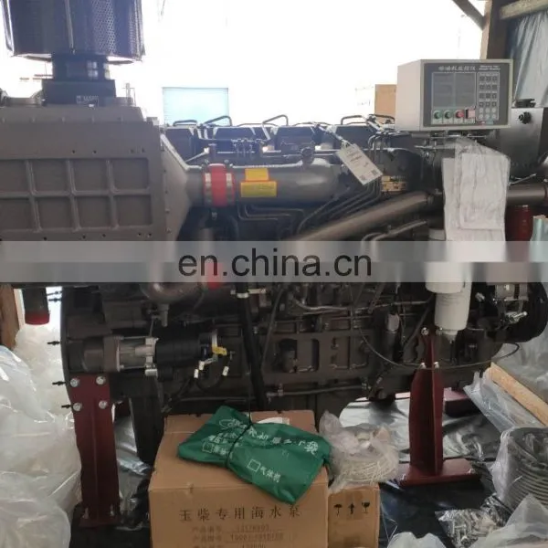 Hot Sale Brand New Yuchai 540HP 1800rpm Inboard Marine EngineYC6T540C Series photo-2