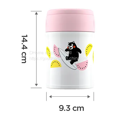 Braising Beaker Kumamoto Bear 304 Stainless Steel Insulated Lunch Box High Appearance Level（Wechat:13510231336）
