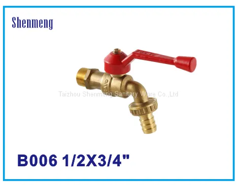Garden Brass True Color Water Bibcock With Lever Handle Hose Bibcocks photo-2