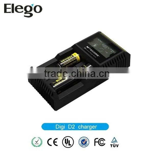 Hot Selling Original Nitecore Charger D2 With Digital Display Already Stock Wholesale