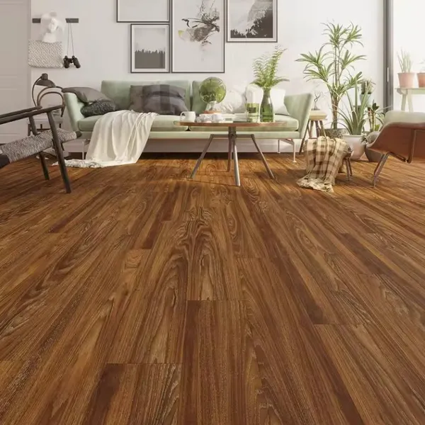 Spc/pvc Vinyl Click Flooring Pisos de Vinilo Floor Vinyl Plank Spc Flooring 7mm Waterproof photo-3