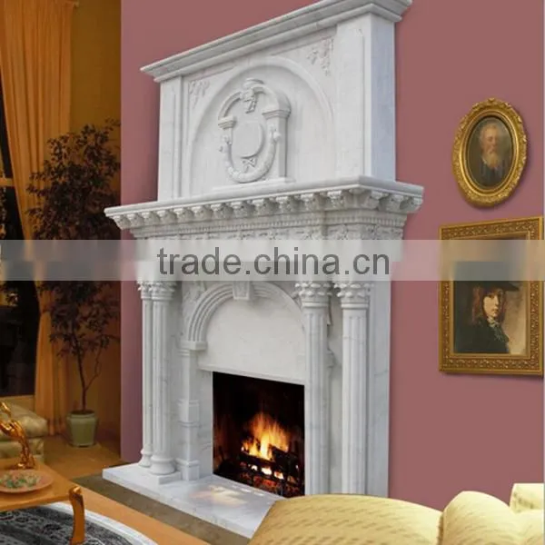 Top Design Stone Fireplace For Indoor photo-5