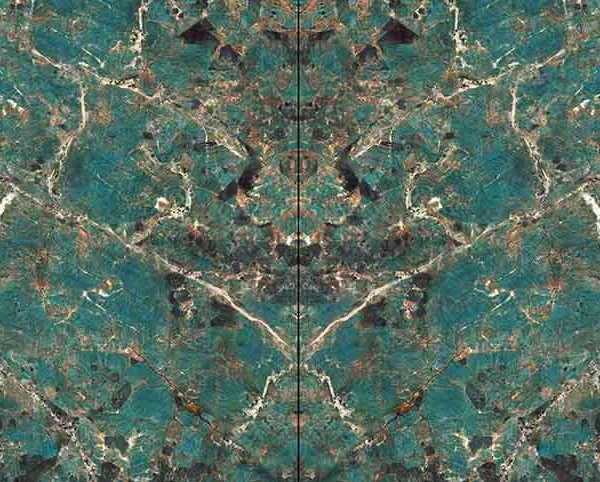 Amazon Green Sintered Stone Slab Wall Decoration Luxury Sintered Stone Slabs photo-2