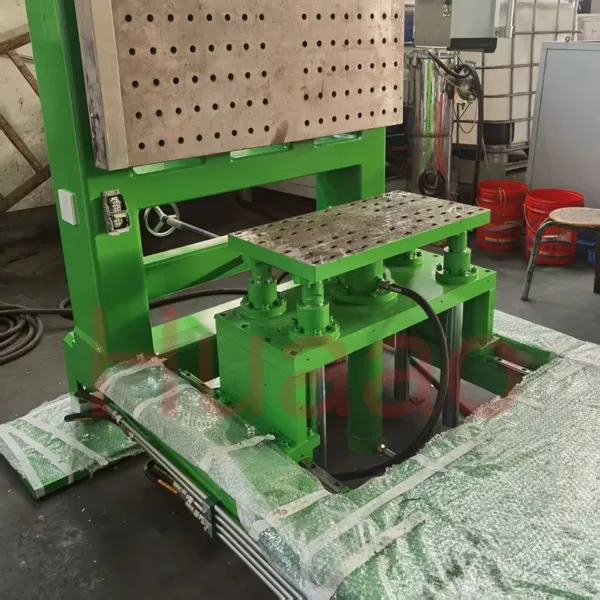 APG Clamping Machine Vacuum Clamping Pressure With Mixing Injection Stirrer for Epoxy Resin Chinese Manufacture photo-3
