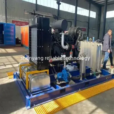 22K Psi Ultra High Pressure Water Pump Equipment High Pressure Cleaning