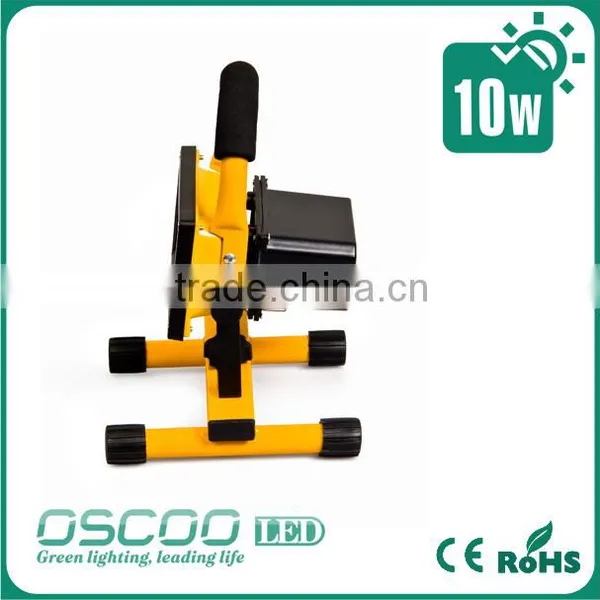 10w Rechargeable Led Flood Light Lithium Battery Portabel IP65 Led Flood Light for Camping Emergency Light photo-4