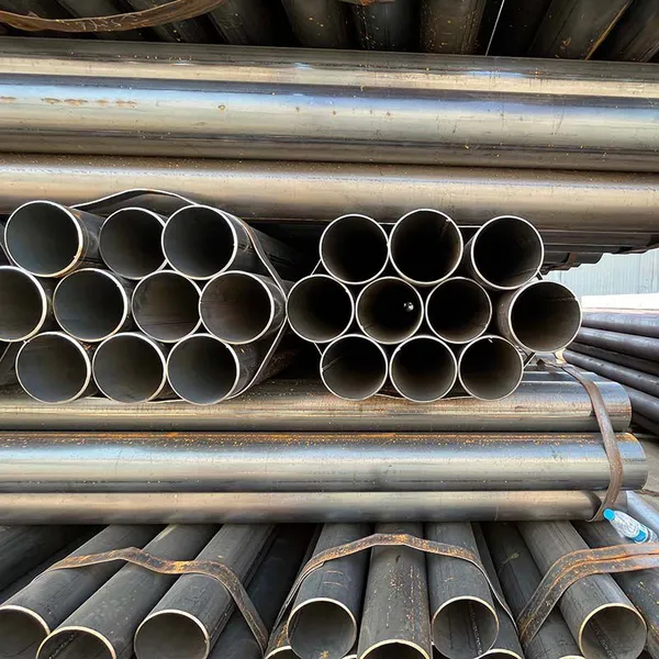 Mild Steel Tube Round Steel Pipe EN10219 S355J0H ERW Steel Pipe Hollow Sections Material for Bridge photo-1