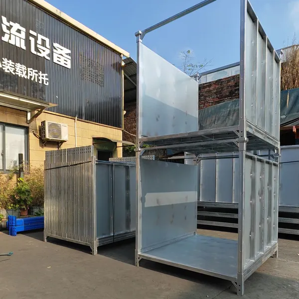 Modular Stacking Racks for Automotive Parts Storage – Corrosion-Resistant