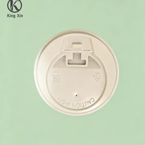 PS Cup Lids With Tear-Off Tab and Straw Slot photo-3
