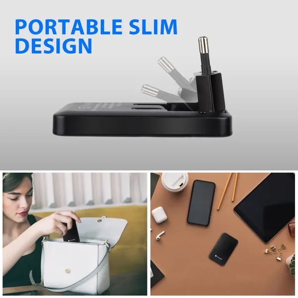 High Quality Compatible Spare Adapter Charger; 9V2A Adapter With Flat Design for Wireless Charging Station, IPhone, Samsung photo-5