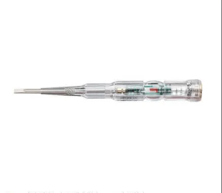 Transparent Voltage Tester Pen With LED Light, 70V-250V AC Detector for Live Wire Testing