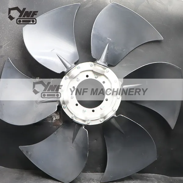 770-125-127 6T6 Cooling Fan Blade YNF17858, Excavator Cooling System Replacement Parts photo-3
