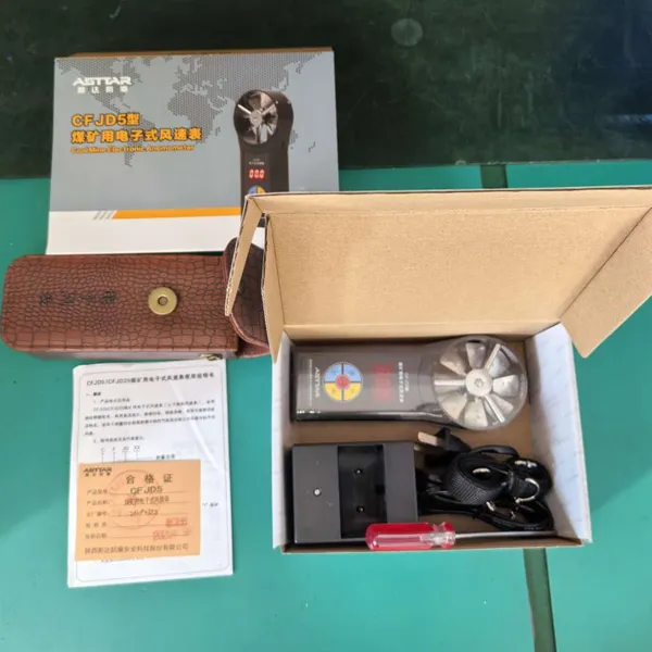 CFJD5 Mining Electronic Anemometer For Coal Mine Tunnel Ventilation Wind Measurement