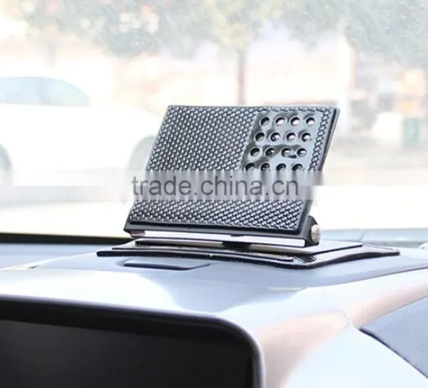 PU Metal Sticky Pads Car Bracket Phone Holder Stand for Phone GPS Tablet 360 Degree Anti Slip Mats photo-4