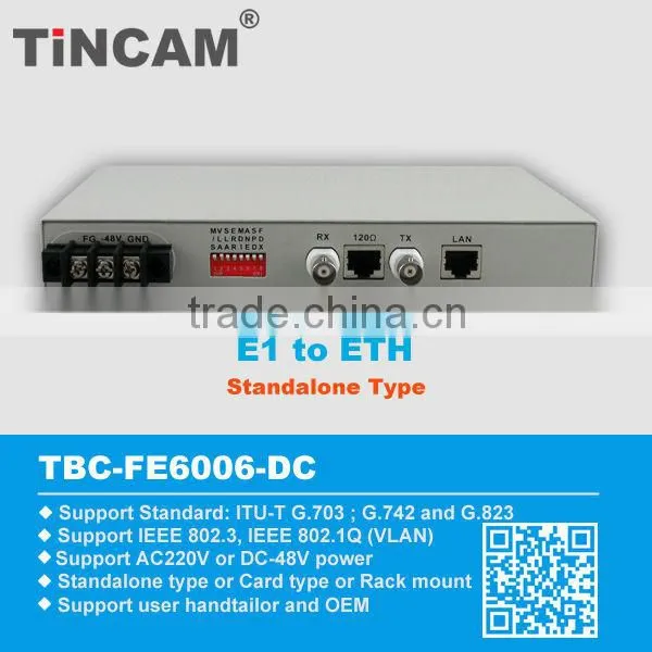 Ethernet to E1 Converter