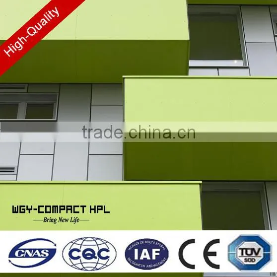 WGY Hpl Compact Laminate Board Wall/theater Wall Cladding