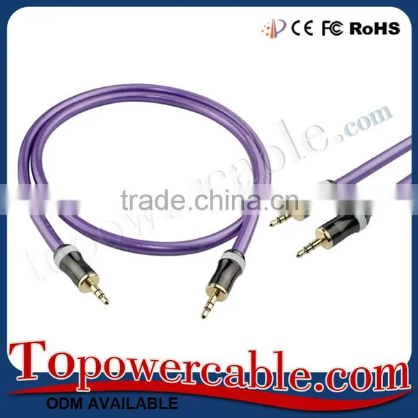 New Products 3.5mm AUX Audio Stereo Cable Cord Auxiliary Lead for Car photo-5