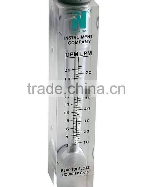 Beixing Meter Manufacturer LZM Acrylic Flow Meter Panel Mounted Flow Meter photo-5