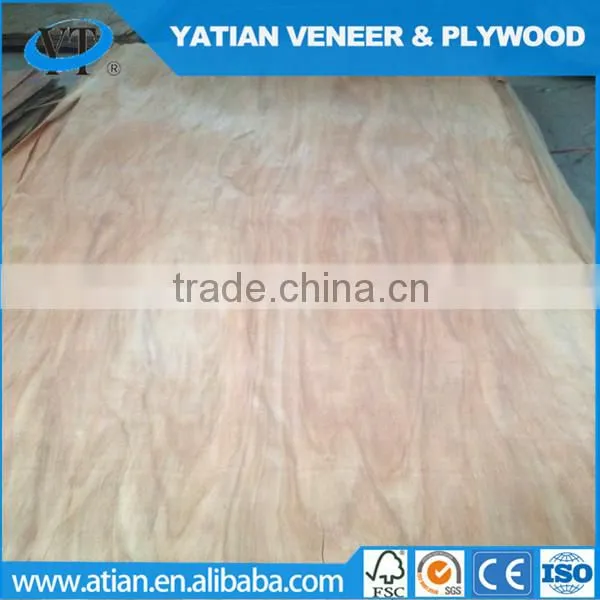 Natural Wood 0.25-0.3mm Furniture Face Water Gum Veneer photo-5
