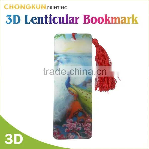 Custom Gift Lenticular Bookmark, 3d Bookmark With Tassel for Gift photo-4