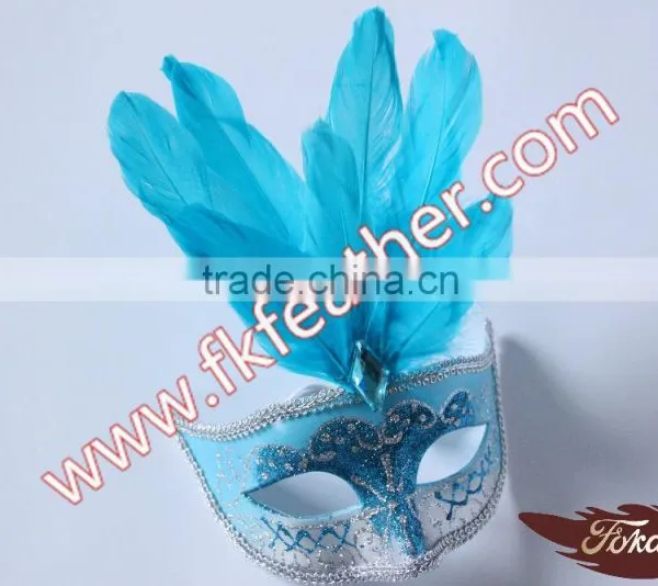Wholesale Products Goose Feather Mask For Carnival Mask photo-3