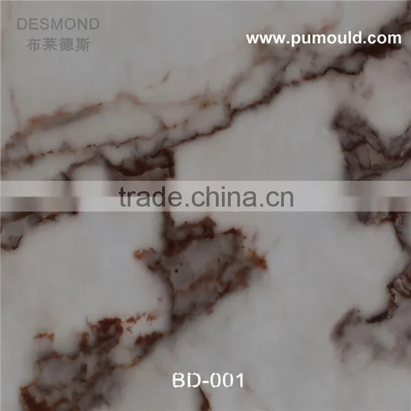 Hotel Hallway Imitation Marble PVC Solid Sheet photo-6