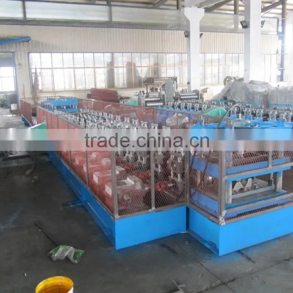 Road Crash Barrier or W Beam / Side Rail Guard Roll Forming Machine Supplier's Choice photo-2