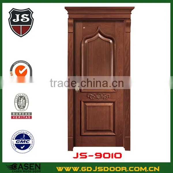 China Sound-proof Swing Security Front Wooden Door in Guangzhou With 100% Solid Wood photo-5