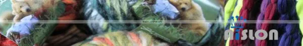 3/5NM 52% ACRYLIC 10% ALPACA 20% WOOL 15% NYLON 3% NEP BLENDED YARN, DYED YAN , HAND KNITTING YARN, NEP YARN photo-6