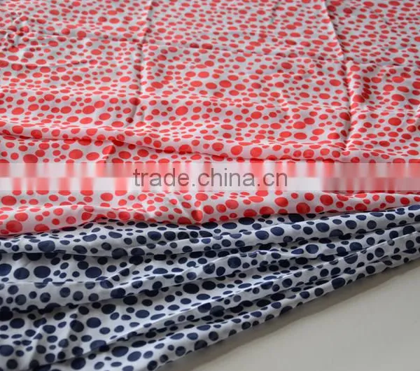 Dot Printing Polyester 150D Chiffon Fabric photo-2