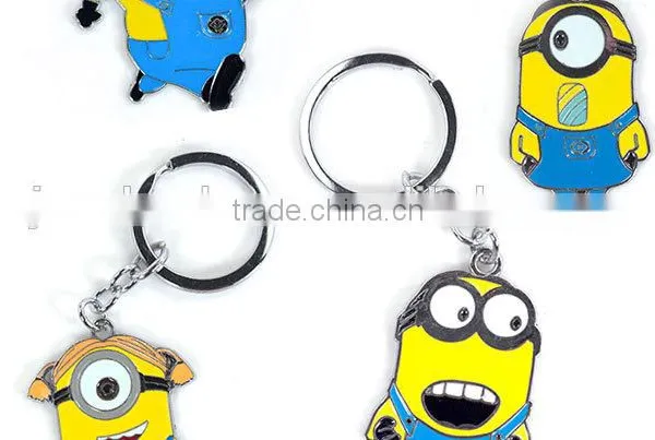 Yellow Little Man Custom Factory Bottle Opener Keychain for Promotional, Bottle Opener With Short Lanyard, photo-3