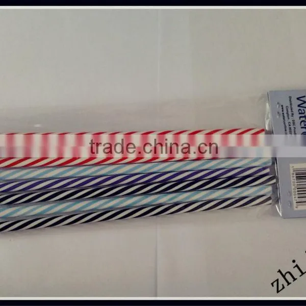 Eco-friendly Striped Plastic Drinking Straw Quality Choice photo-6