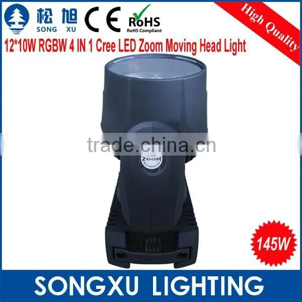 12x10w Rgbw 4in1 Sharpy Zoom Led Moving Head Light Stage Light photo-4
