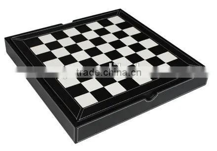 Top Grade 2 in 1 Children Educational Chess Backgammon Game photo-2