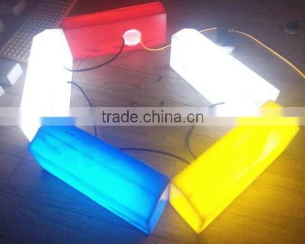 Colorful LED Light Curbs for Road Side Curbstone, LED Lights Curbs