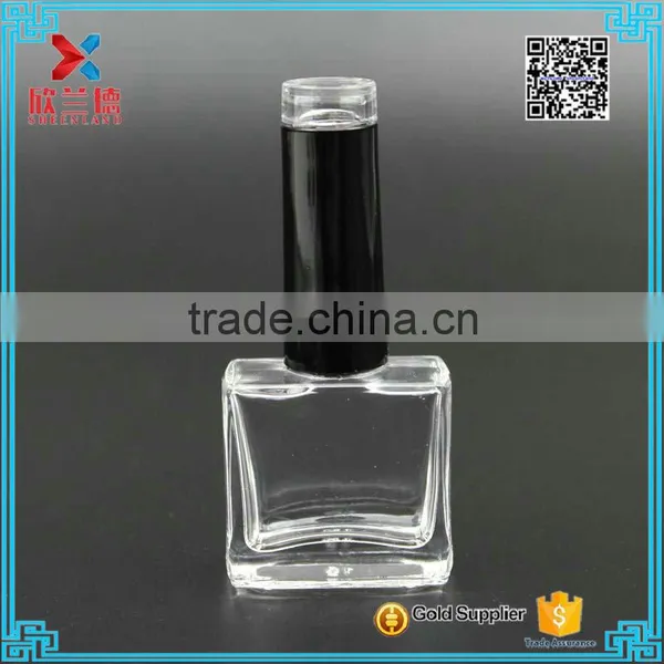 10ml rectangular glass nail polish bottle