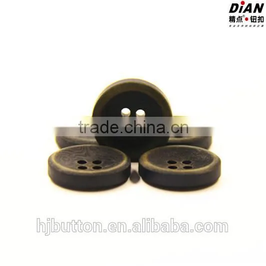 2016 DIAN Novelty Buttons Wholesale With Burnt Effect Corozo Nut Button photo-2