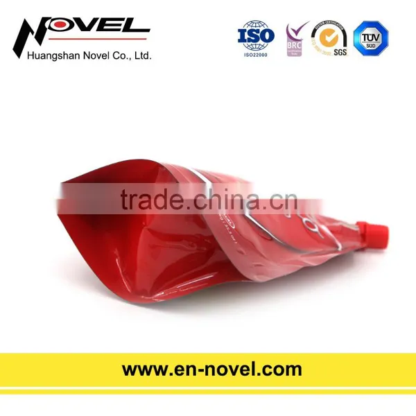 Plastic Stand Up Pouch With Spout for Ketchup/Tomato Sauce Packaging photo-2