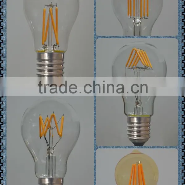 Dimmable 2W 4W 8W E14 E27 B22 Filament LED Bulb photo-3