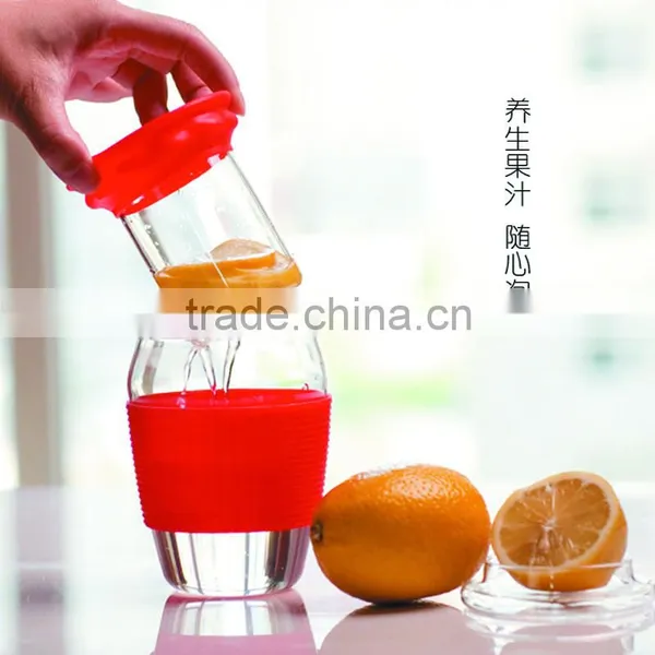 Chinese Wholesale Glass Tea Cup 6 Color Teacup Glass Infuser Handmade Glass Lid Heat Resist Glass Tea Kettle Glass Teaware photo-2