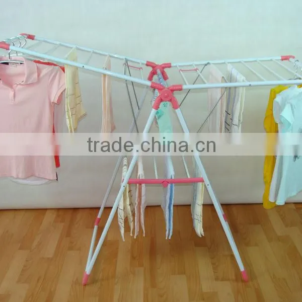 High Quality Folding Cloth Drying Rack Metal Baby Dryer Airer